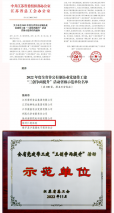 我院获得江苏省“三创争两提升”示范单位授牌