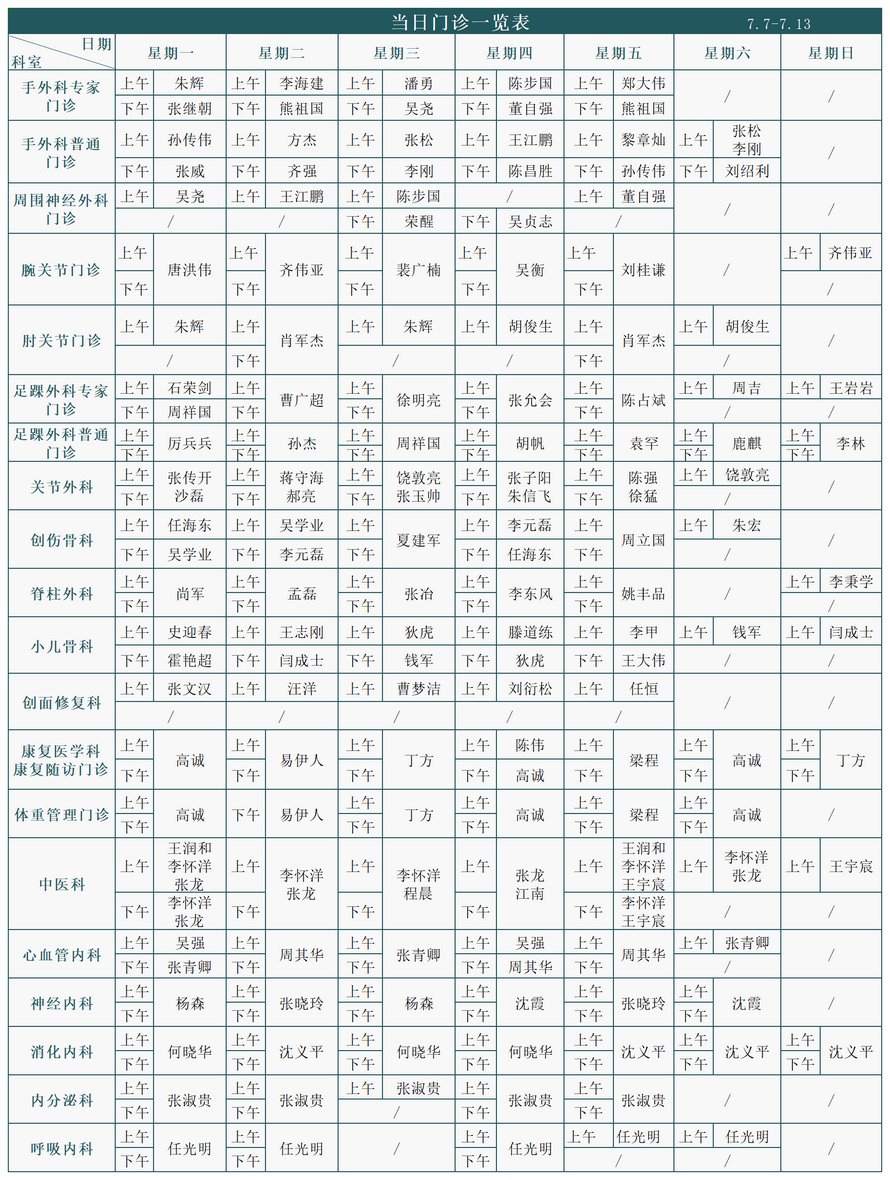 门诊