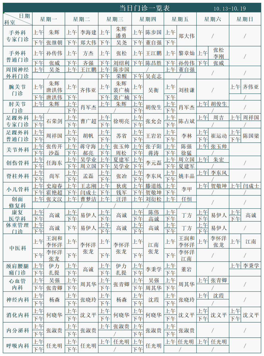 门诊