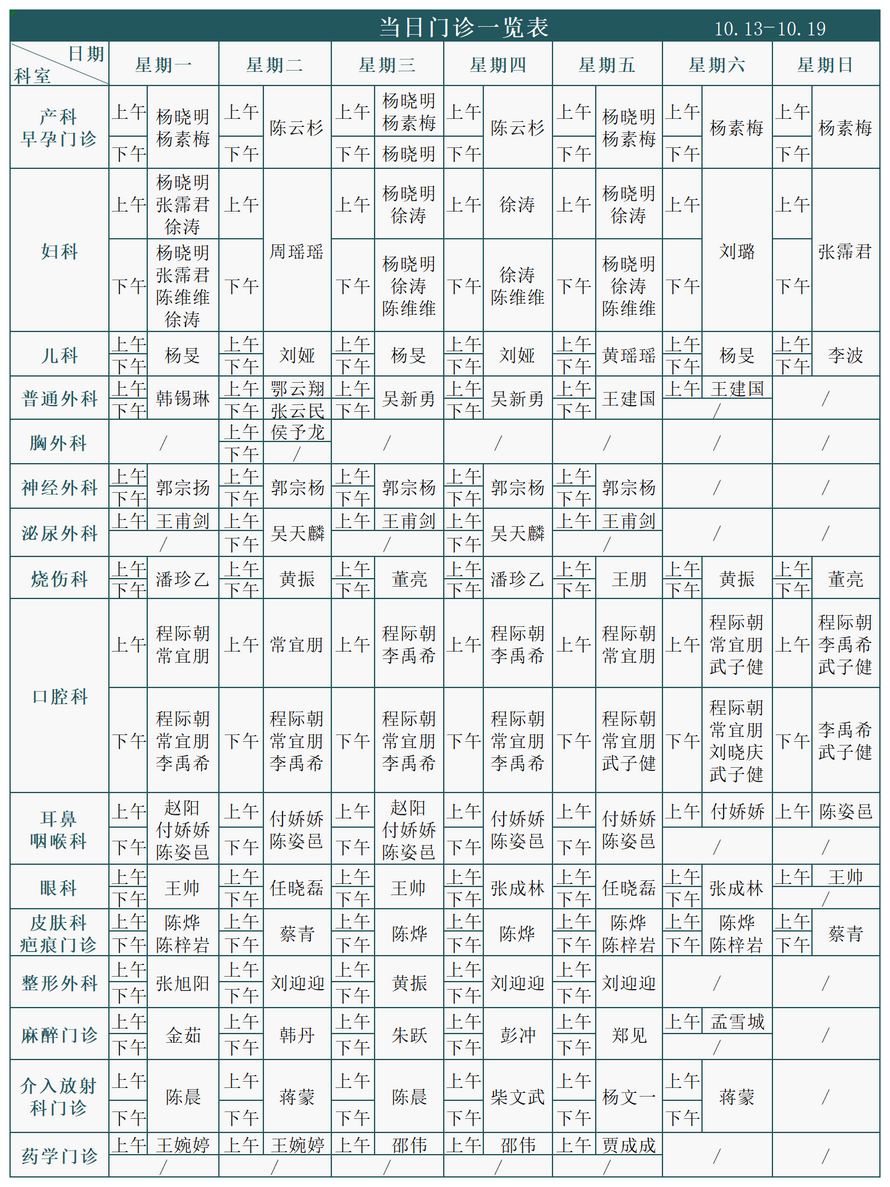 门诊